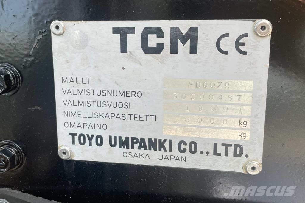 TCM FD 60 Dyzeliniai krautuvai