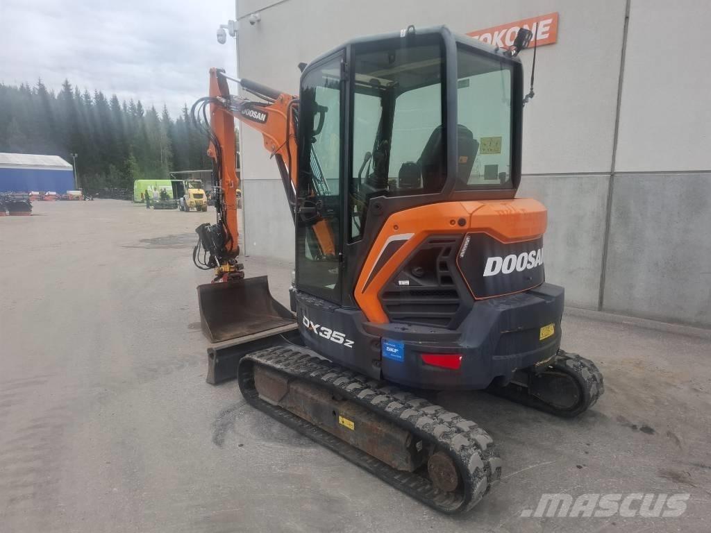 Doosan DX 35 Z Mini ekskavatoriai < 7 t