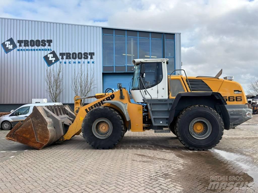 Liebherr L 566 Naudoti ratiniai krautuvai