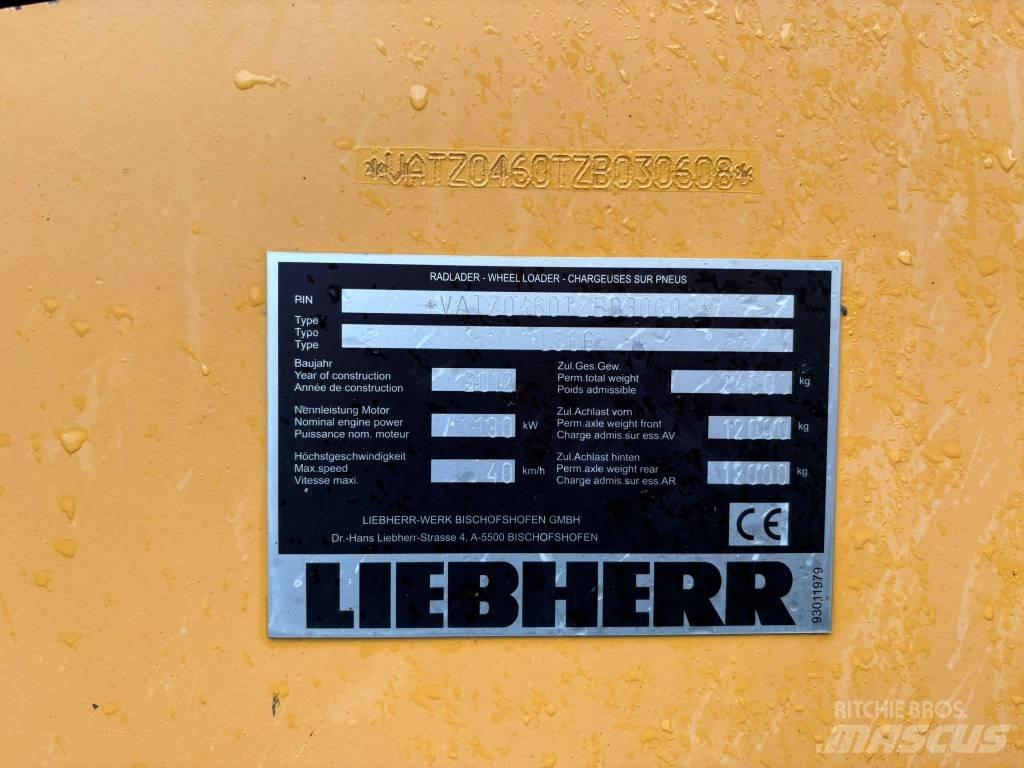 Liebherr L 566 Naudoti ratiniai krautuvai