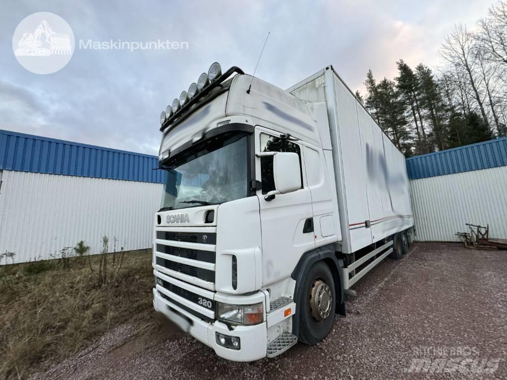 Scania R 114 Sunkvežimiai su dengtu kėbulu