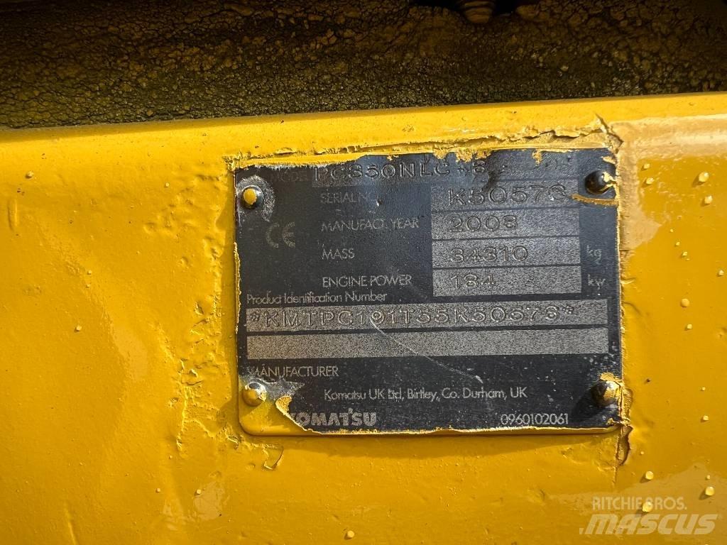 Komatsu PC 350 NLC-8 Vikšriniai ekskavatoriai