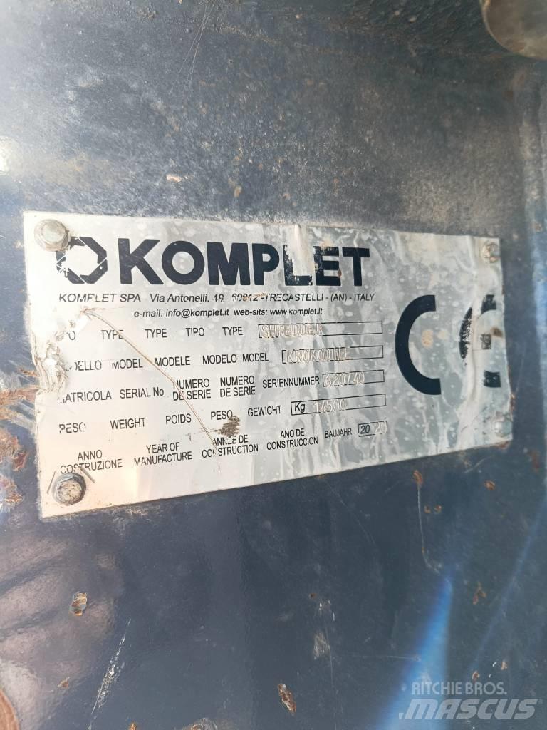Komplet Krokodile Atliekų smulkintuvai
