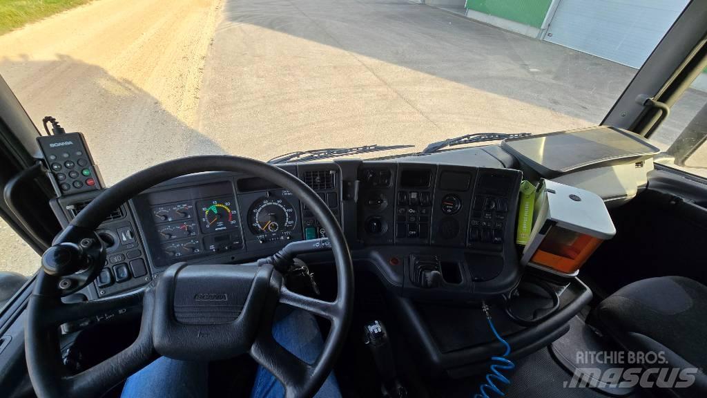 Scania R 124 LB Savivarčių priekabų vilkikai