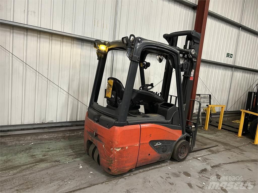 Linde E16C-02 Elektriniai šakiniai krautuvai