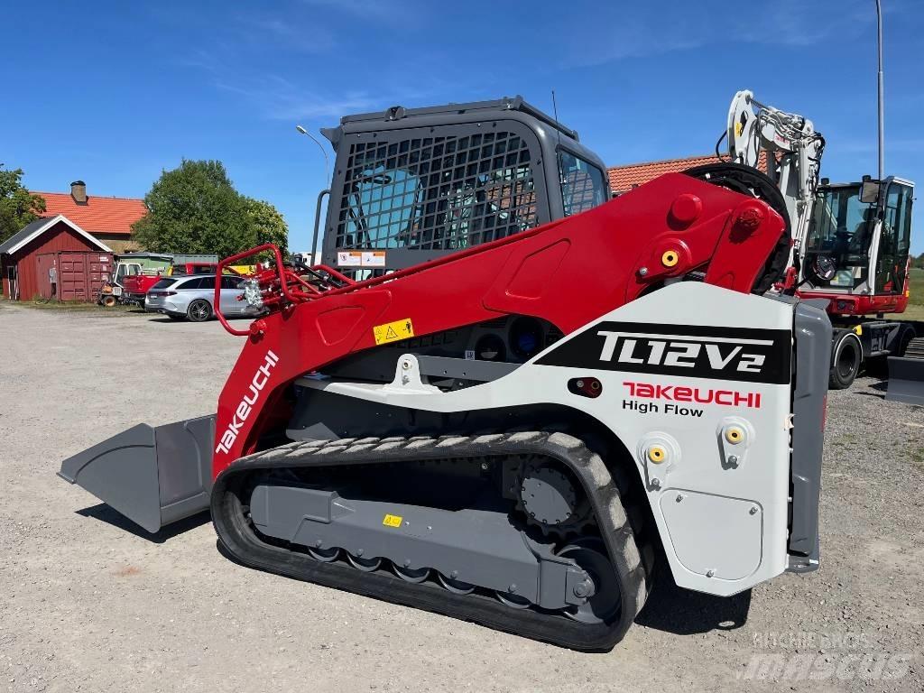 Takeuchi TL12 V2 Krautuvai su šoniniu pasukimu