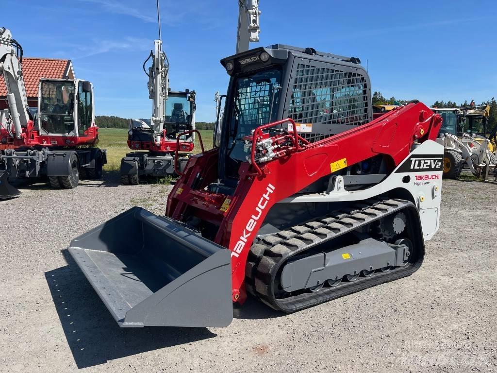 Takeuchi TL12 V2 Krautuvai su šoniniu pasukimu