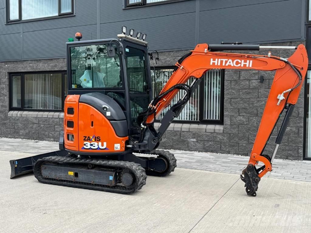Hitachi ZX 33 U-6CLR Mini ekskavatoriai < 7 t