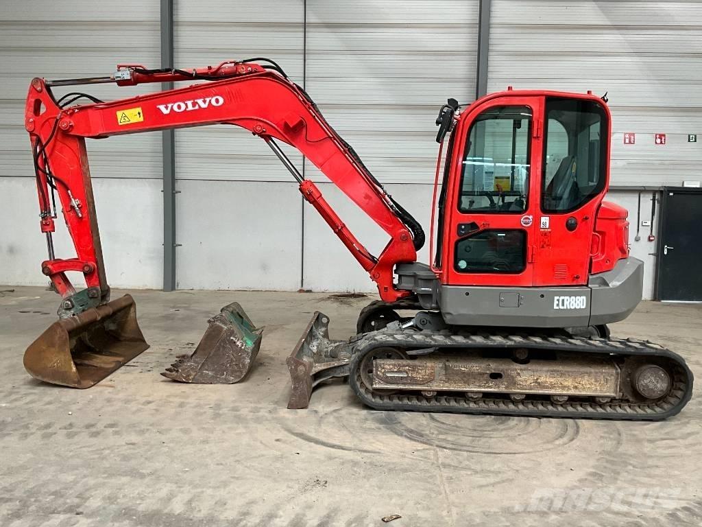 Volvo ECR 88 D Vidutinės galios ekskavatoriai 7-12 t