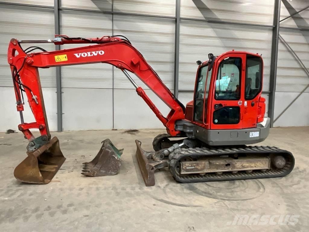Volvo ECR 88 D Vidutinės galios ekskavatoriai 7-12 t