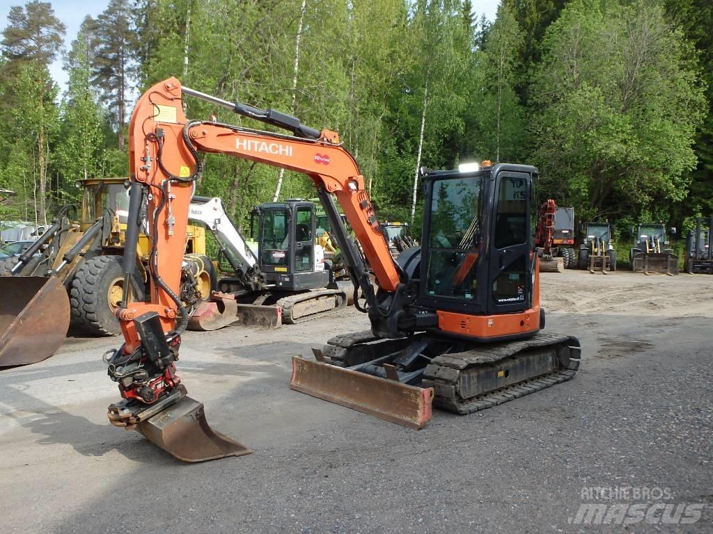 Hitachi ZX 55 U-5 A Mini ekskavatoriai < 7 t