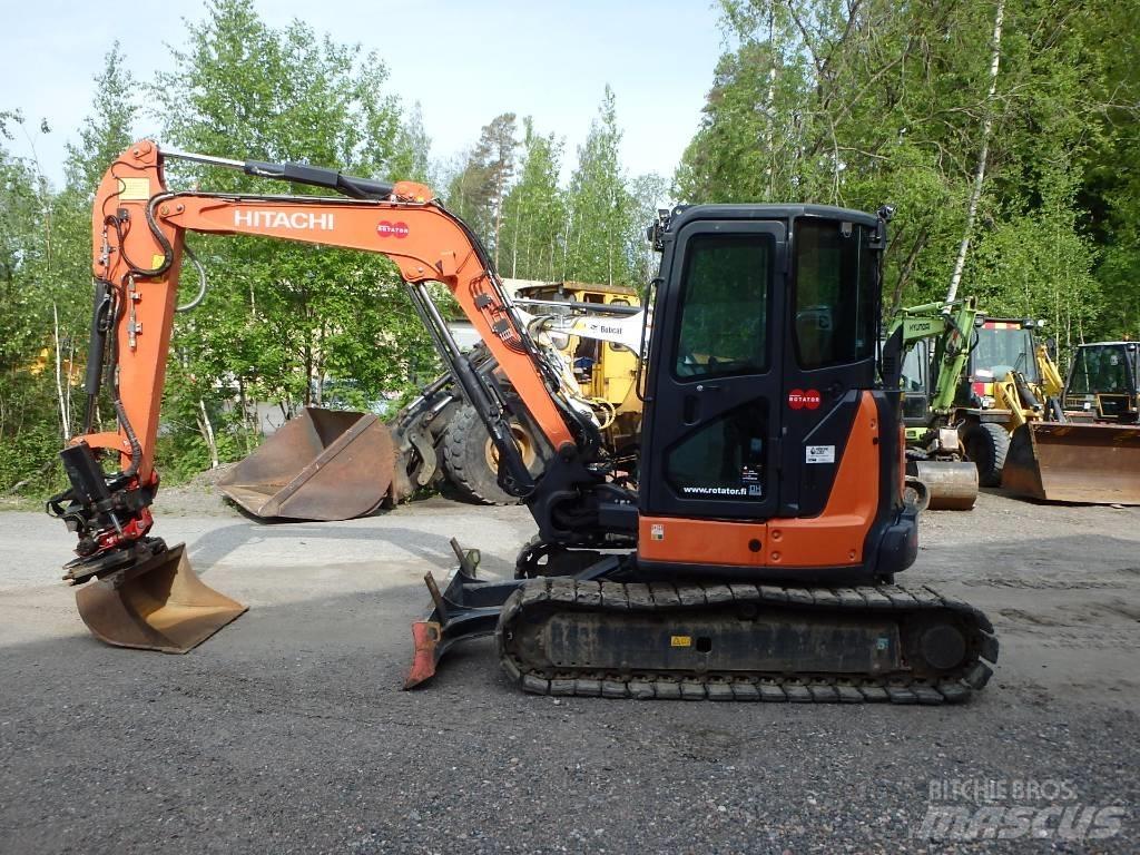 Hitachi ZX 55 U-5 A Mini ekskavatoriai < 7 t