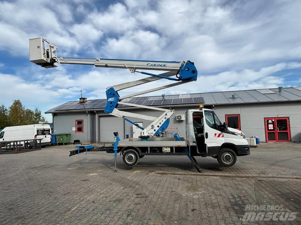 Iveco 35-140 Ant vilkikų montuojamos kėlimo platformos