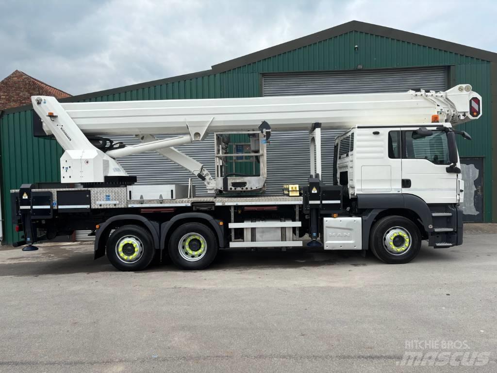 Ruthmann T510HF3A Ant vilkikų montuojamos kėlimo platformos