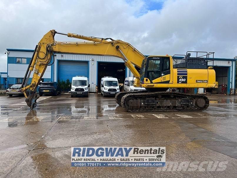 Komatsu PC 490 LC-11 Vikšriniai ekskavatoriai