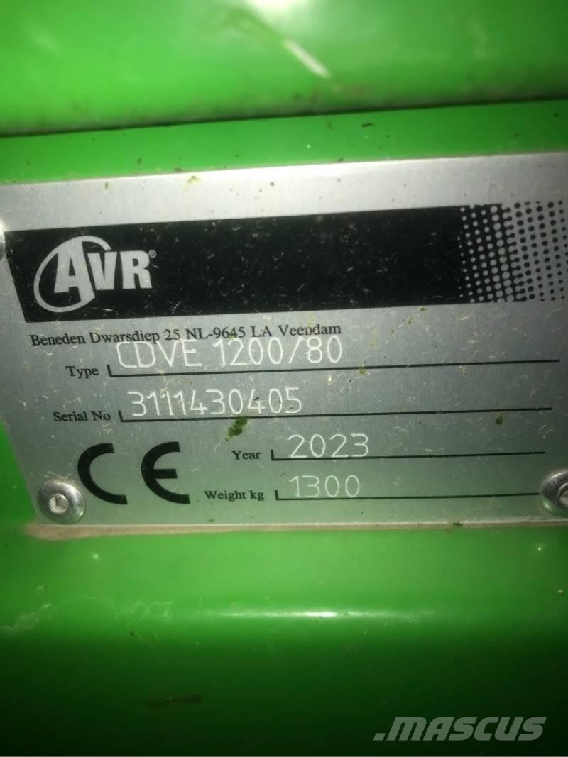 AVR CDVE 1200/80 Bulvių įranga - Kita