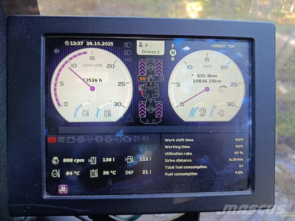 Logset 5 FGT Naudoti miškovežiai (Forvarderiai)