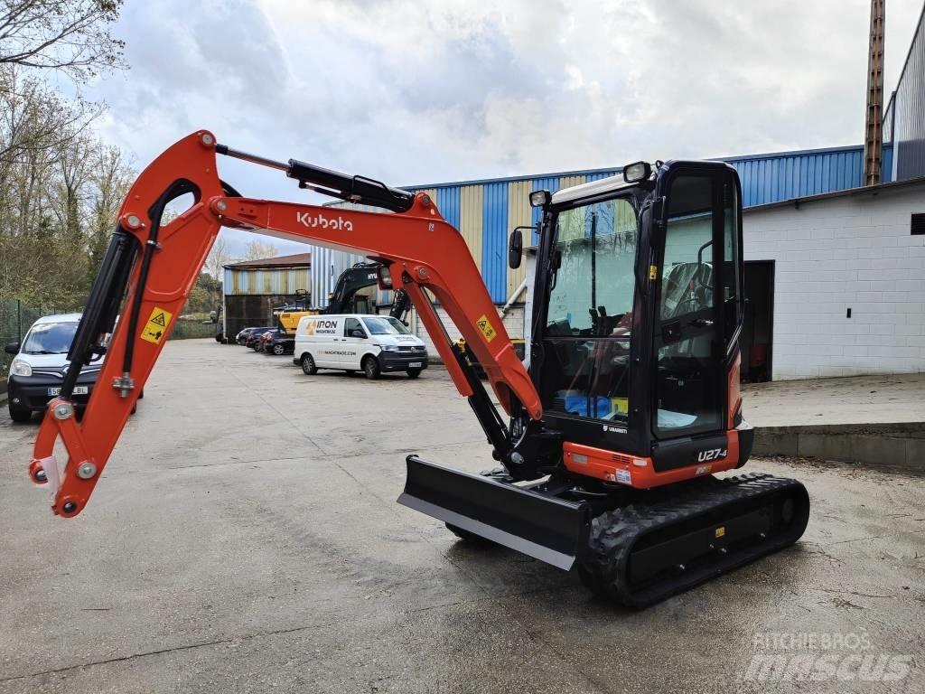Kubota U 27-4 Mini ekskavatoriai < 7 t
