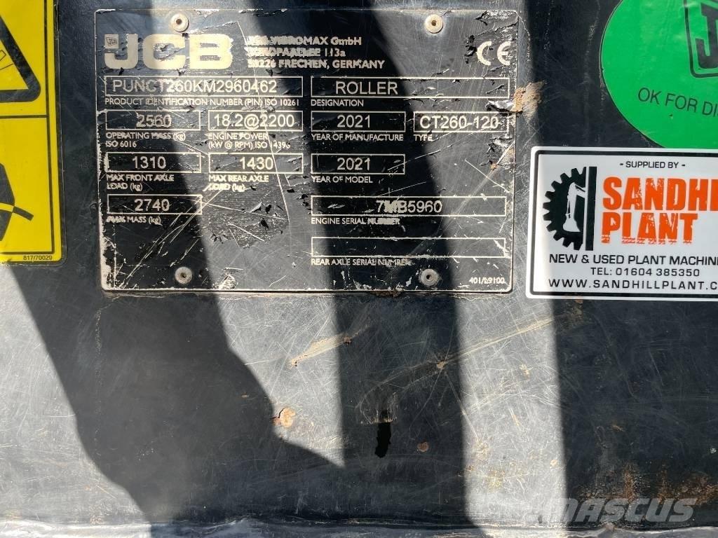 JCB CT 260-120 Porinių būgnų volai