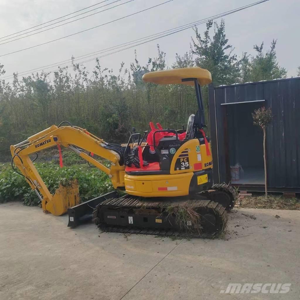 Komatsu PC 35 MR Mini ekskavatoriai < 7 t