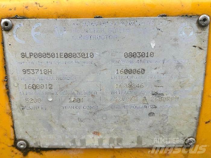 JCB 8052 Mini ekskavatoriai < 7 t