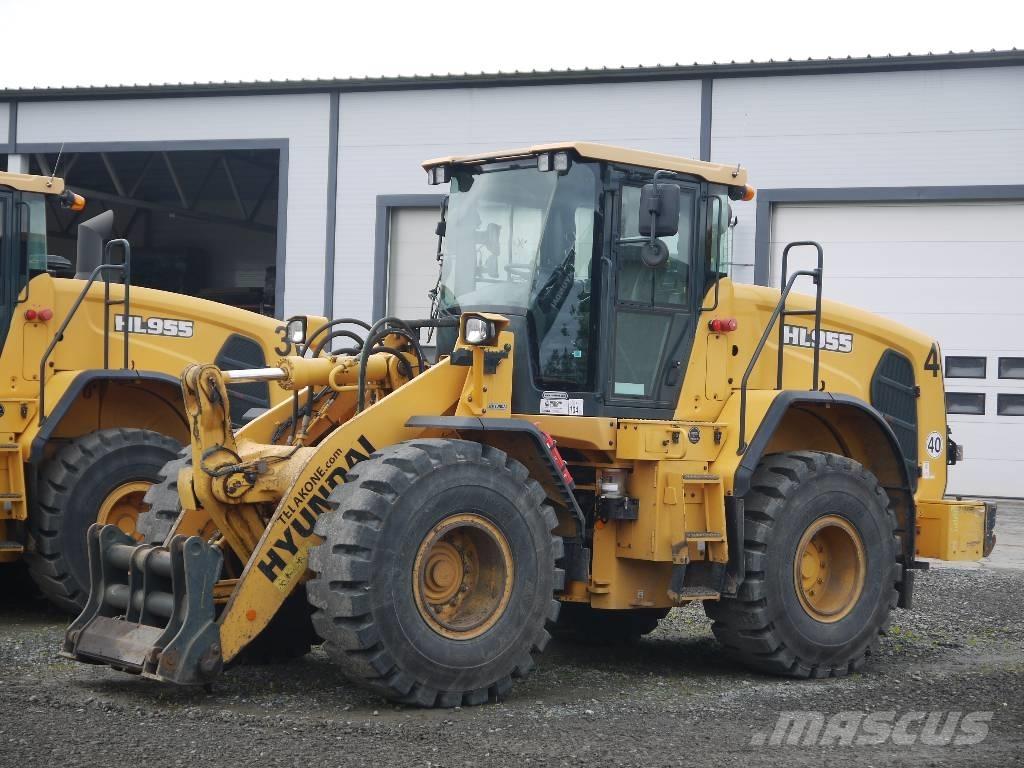 Hyundai HL955 Naudoti ratiniai krautuvai