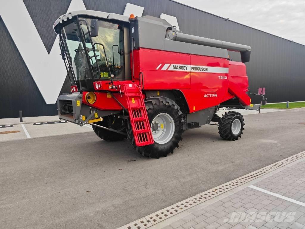 Massey Ferguson 7340 Derliaus nuėmimo kombainai