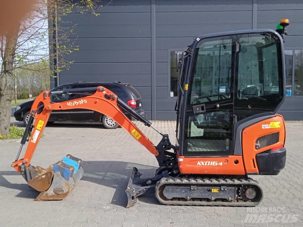 Kubota KX 016-4 Mini ekskavatoriai < 7 t