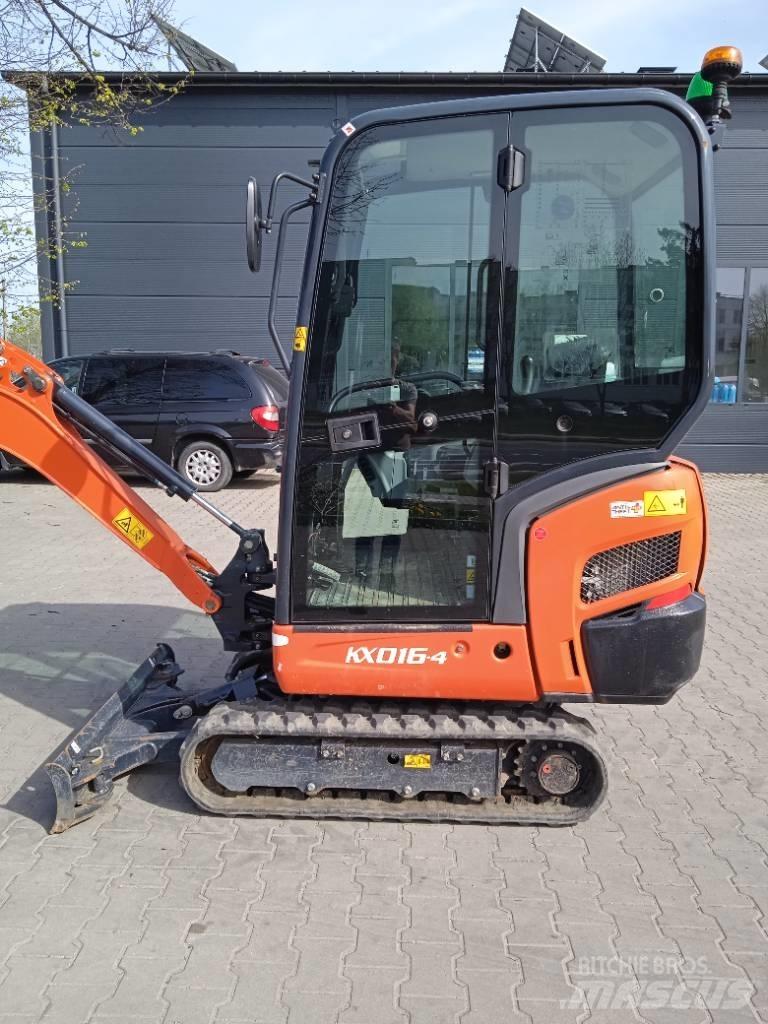 Kubota KX 016-4 Mini ekskavatoriai < 7 t