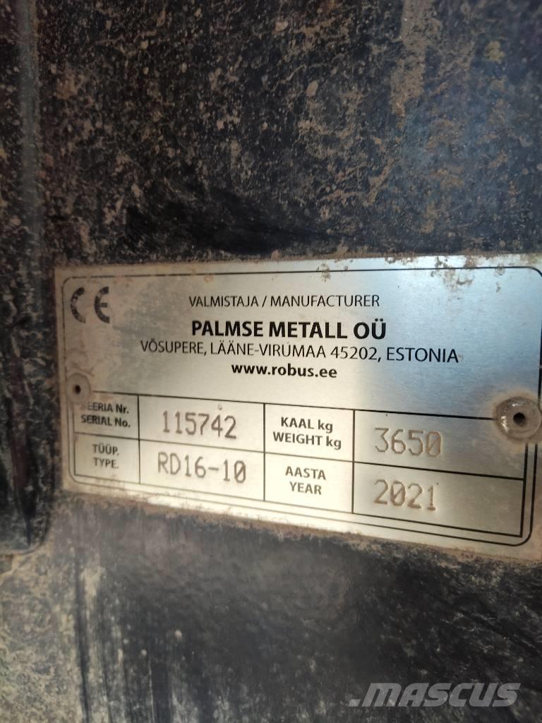 Robus RD16-10 Hardox Savivartės priekabos