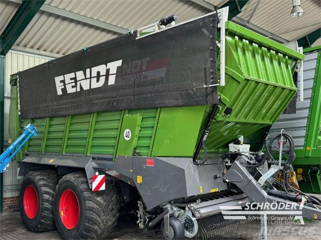 Fendt TIGO 65 XR Savikrovės priekabos