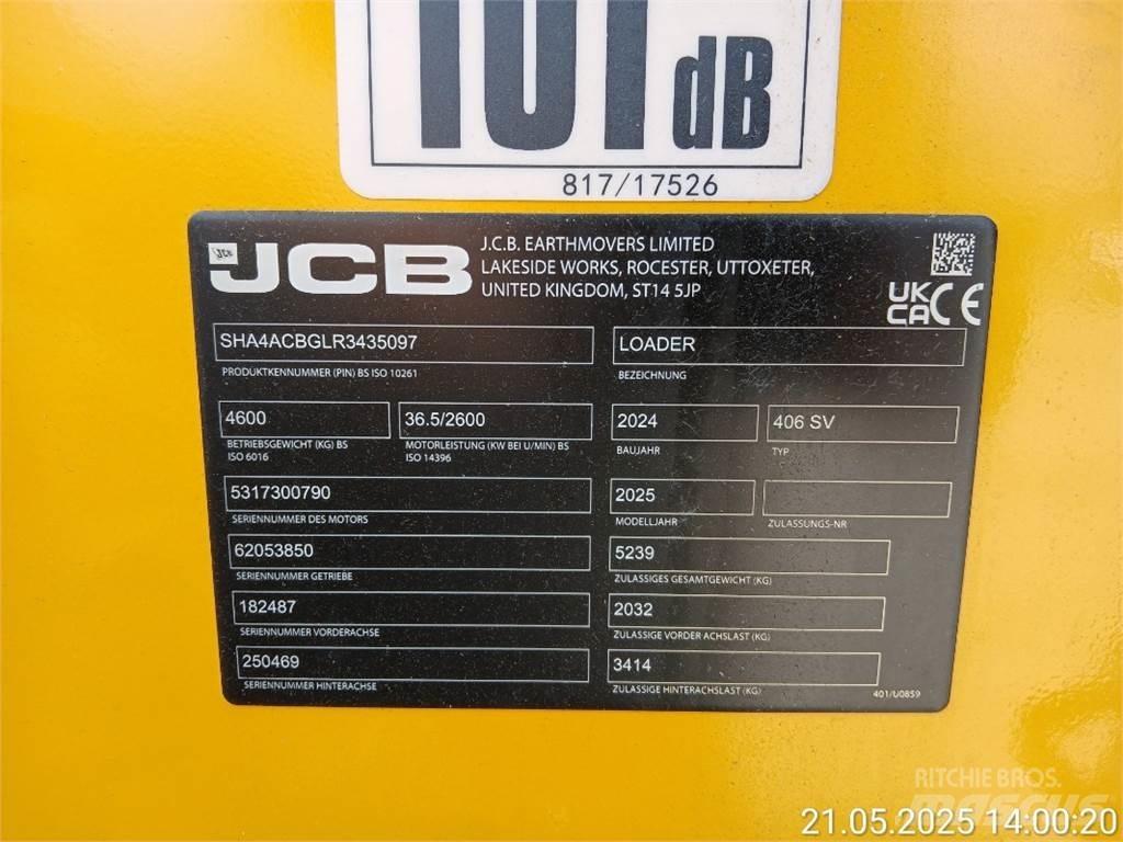 JCB 406 Naudoti ratiniai krautuvai