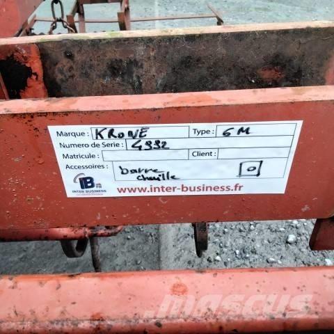 Krone 6M Sunkiosios lauko akėčios