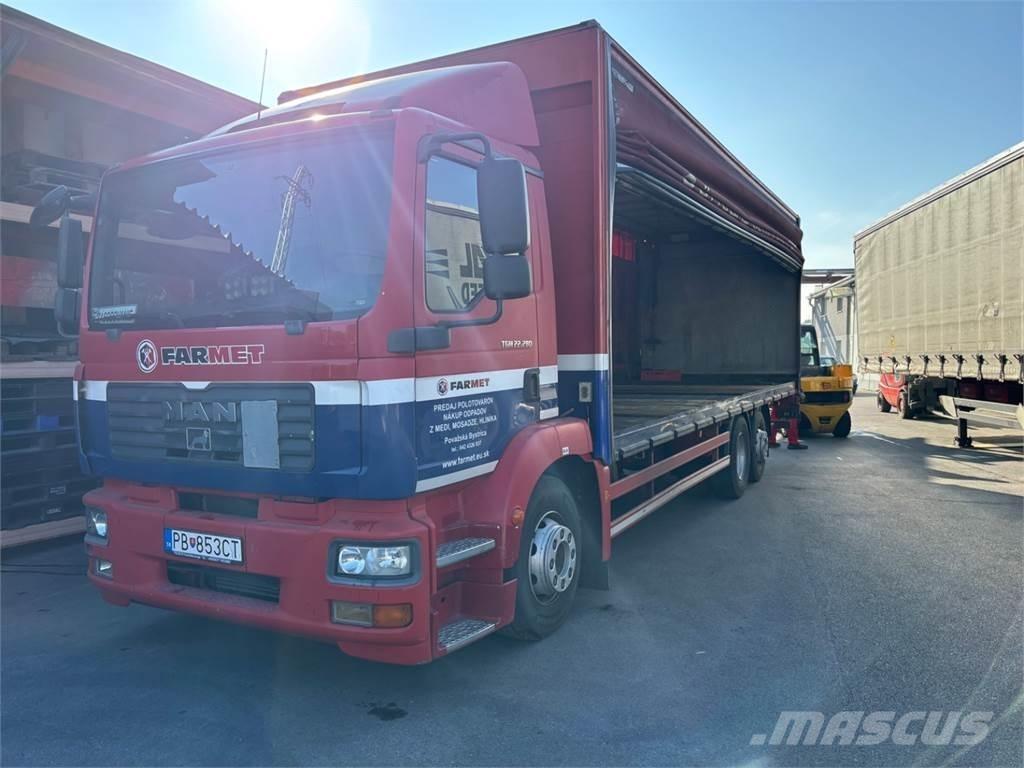 MAN TGM 22.280 Platformos/ Pakrovimas iš šono