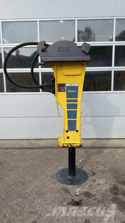 Epiroc MB750 Hidrauliniai kūjai / Trupintuvai