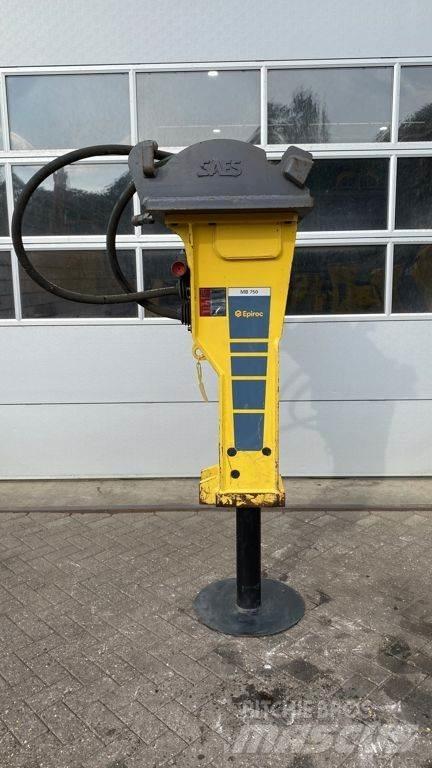 Epiroc MB750 Hidrauliniai kūjai / Trupintuvai
