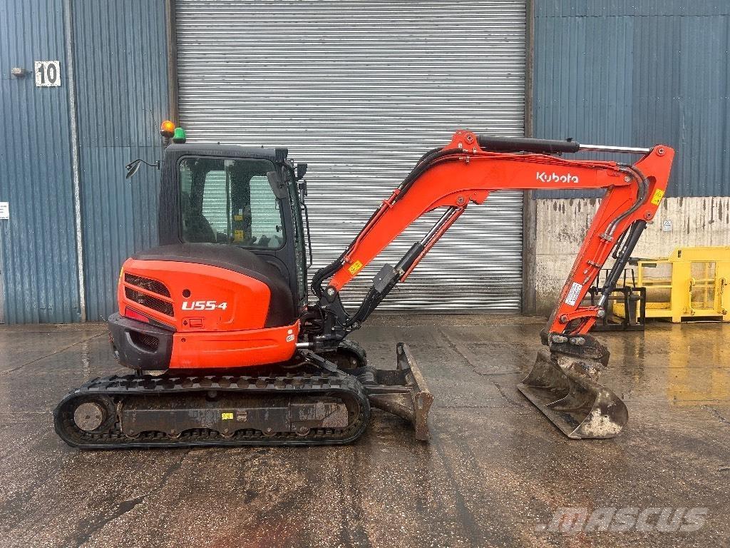 Kubota U 55-4 Mini ekskavatoriai < 7 t