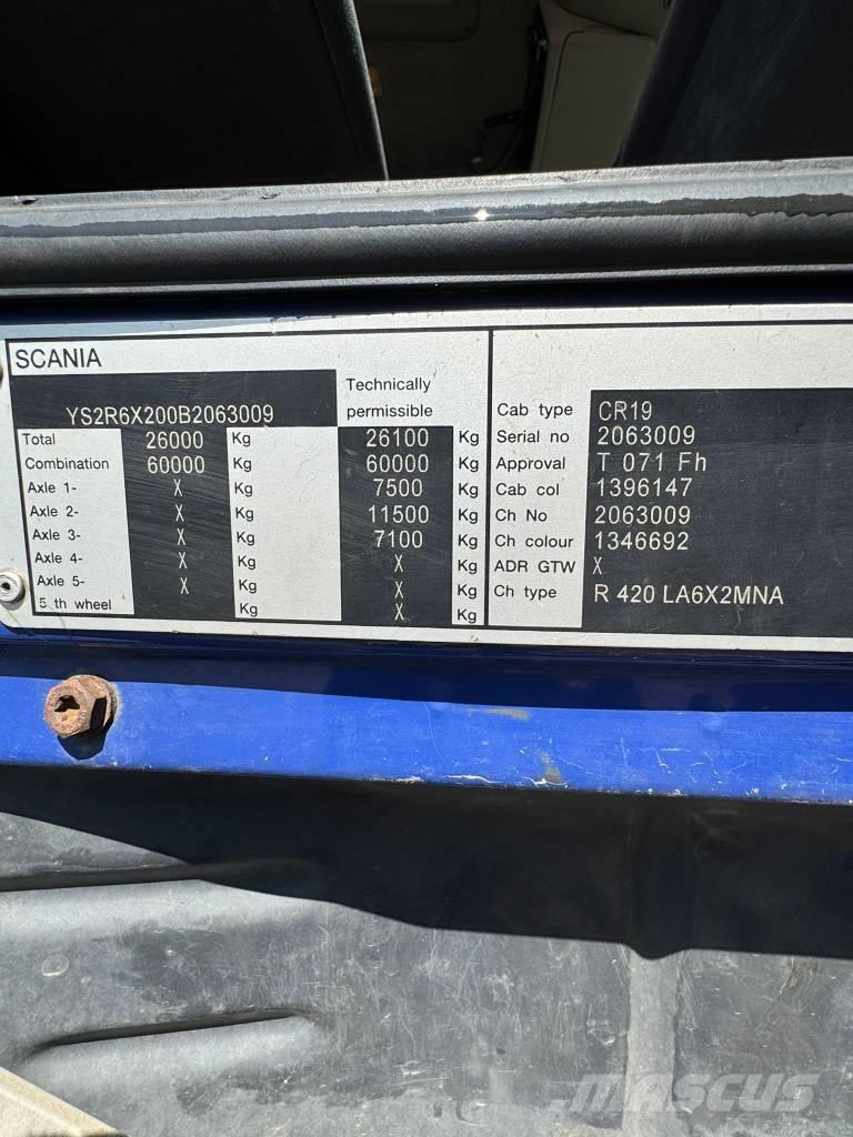 Scania R 420 Naudoti vilkikai