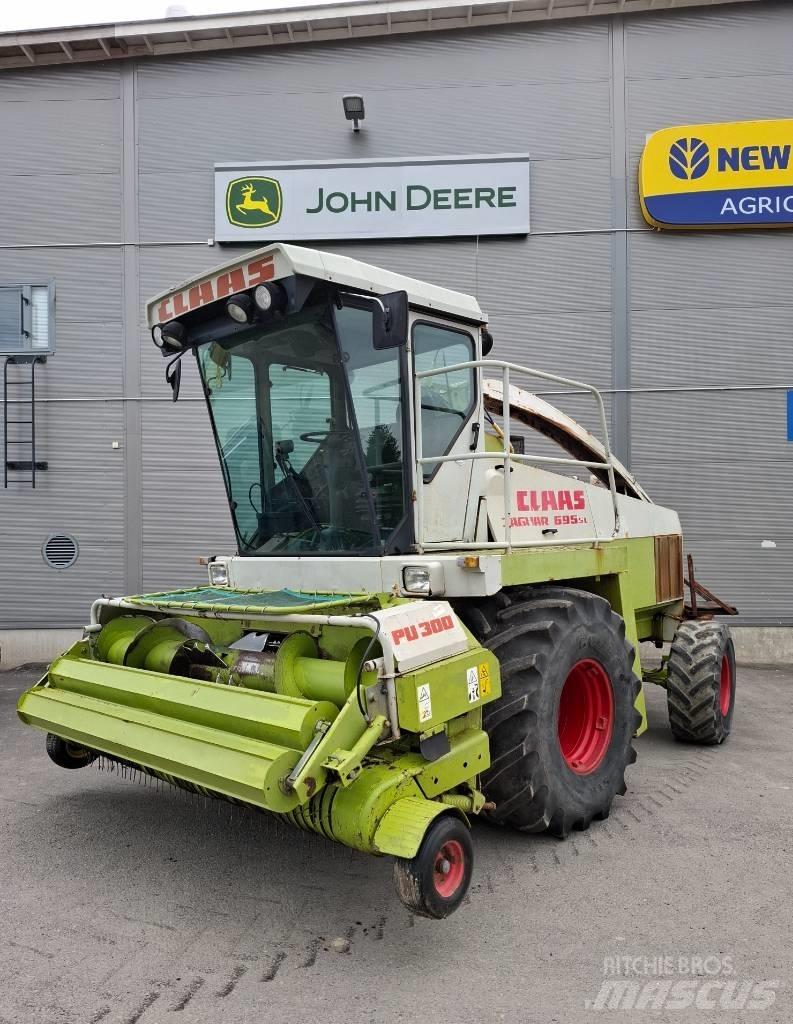 CLAAS Jaguar 695 SL Pašarų ruošimo technika