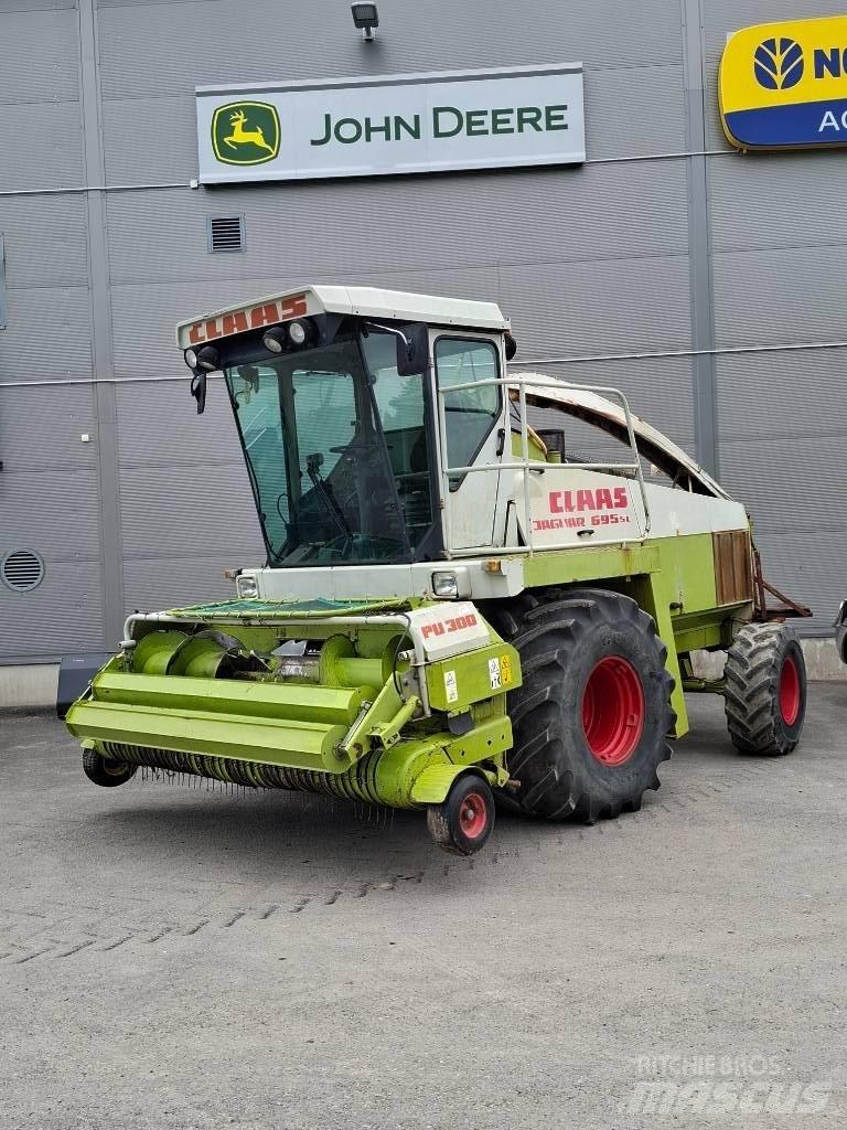 CLAAS Jaguar 695 SL Pašarų ruošimo technika