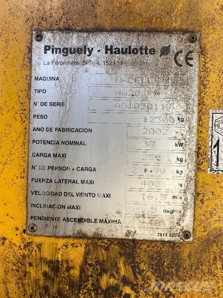 Haulotte HA 20 PX Alkūniniai keltuvai