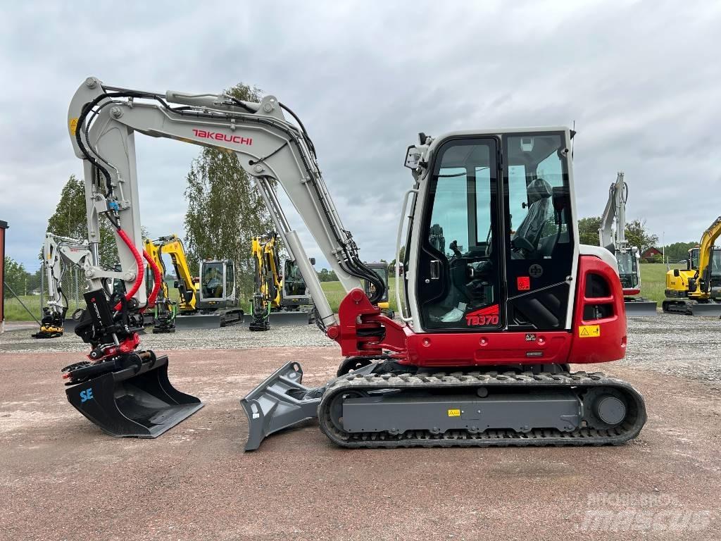 Takeuchi TB370 Mini ekskavatoriai < 7 t