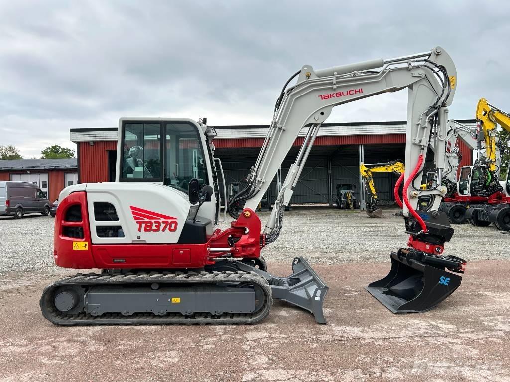 Takeuchi TB370 Mini ekskavatoriai < 7 t