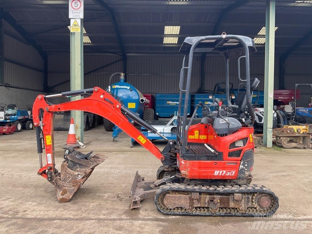 Kubota U 17-3 Mini ekskavatoriai < 7 t