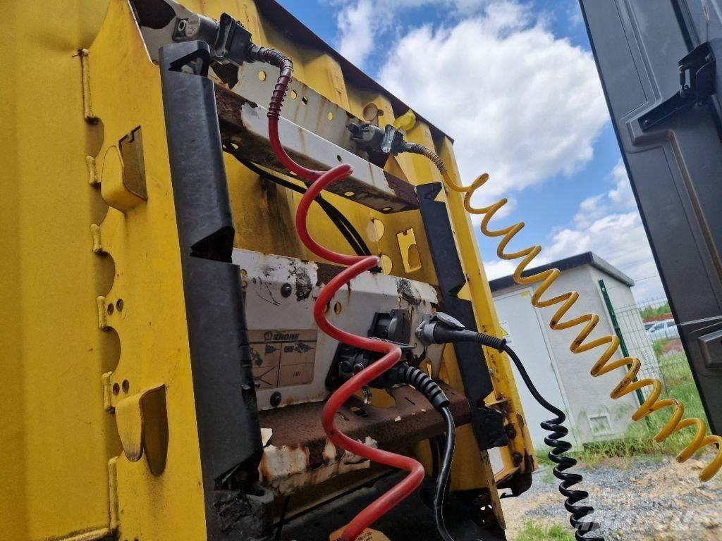 Krone SD 27 Bortinių sunkvežimių priekabos su nuleidžiamais bortais