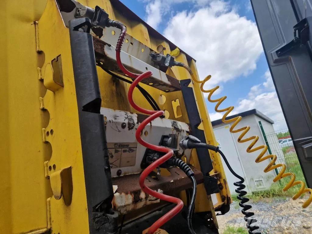 Krone SD 27 Bortinių sunkvežimių priekabos su nuleidžiamais bortais