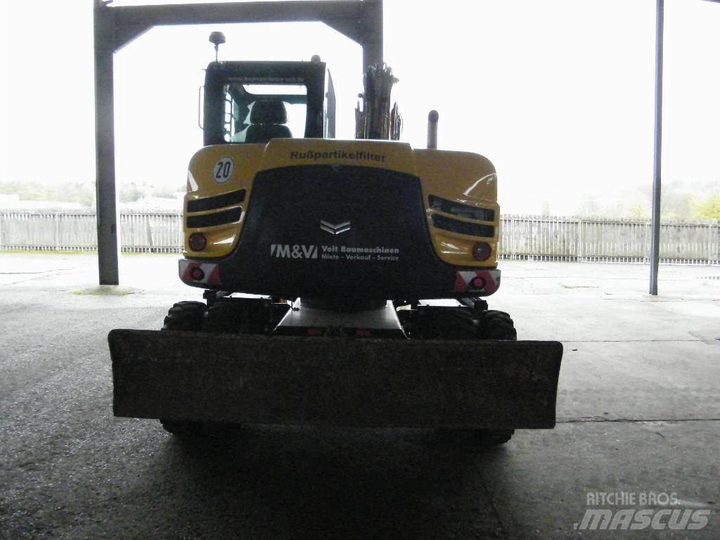 Yanmar B95W Ratiniai ekskavatoriai