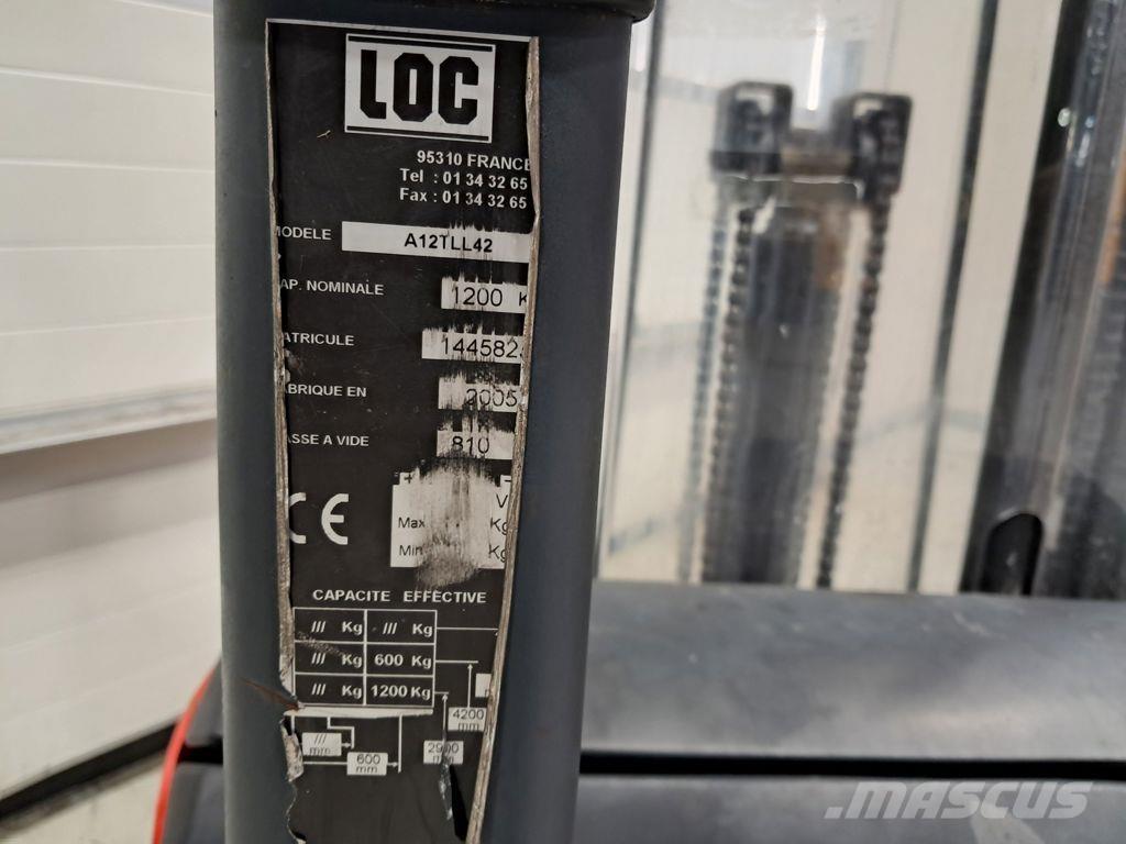 LOC A12TLL42 Rankiniai vėžimėliai