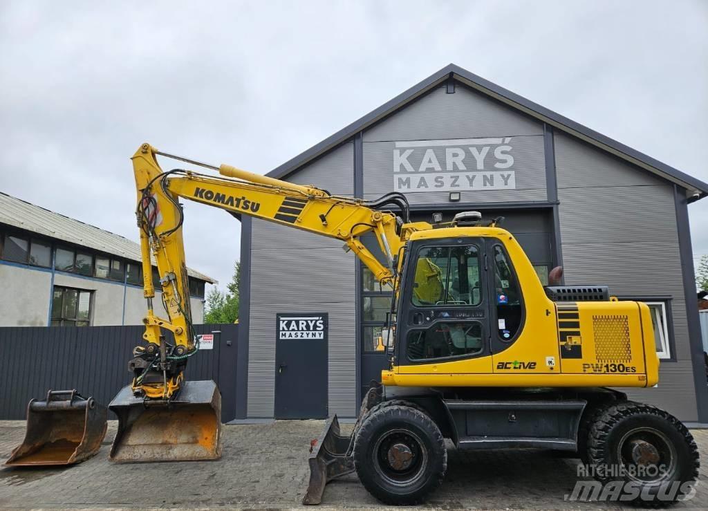 Komatsu PW 130ES-6K Ratiniai ekskavatoriai