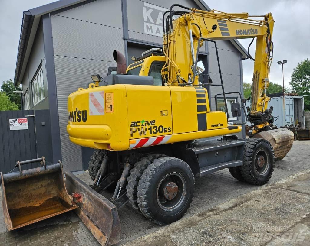 Komatsu PW 130ES-6K Ratiniai ekskavatoriai